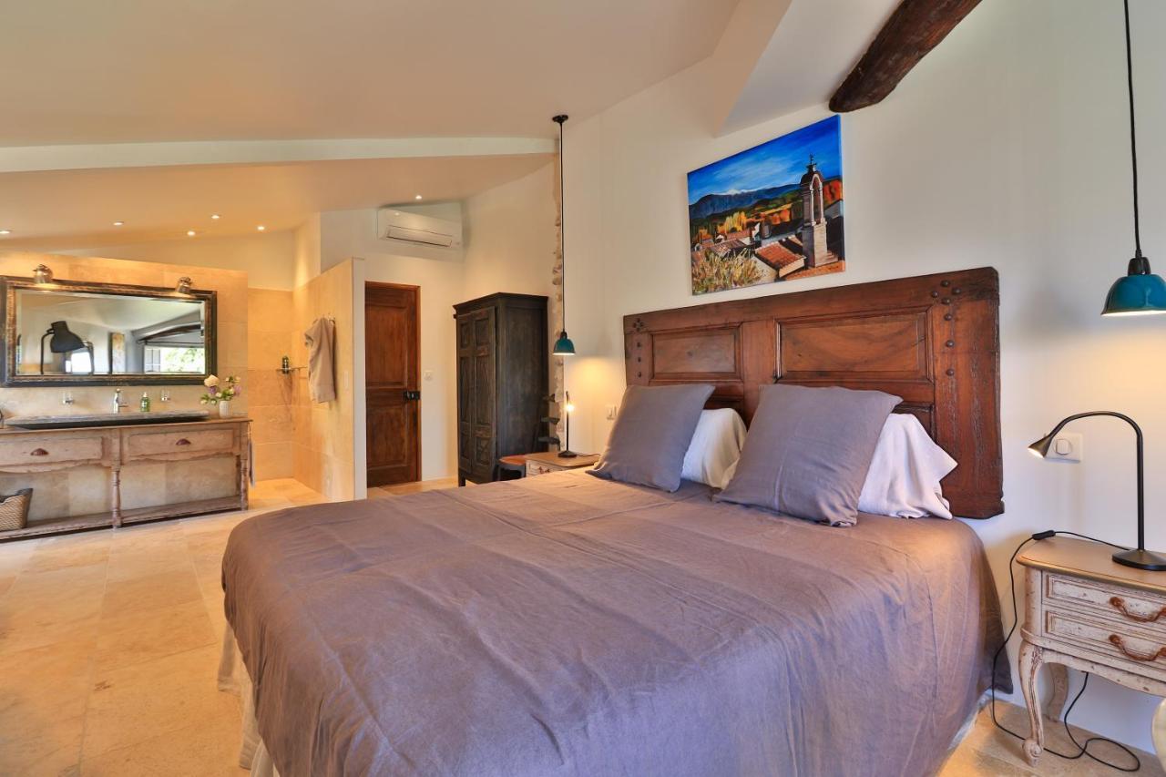Bed and Breakfast Le Jardin De Мазан Экстерьер фото
