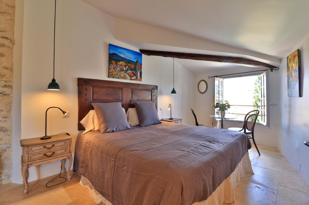 Bed and Breakfast Le Jardin De Мазан Экстерьер фото